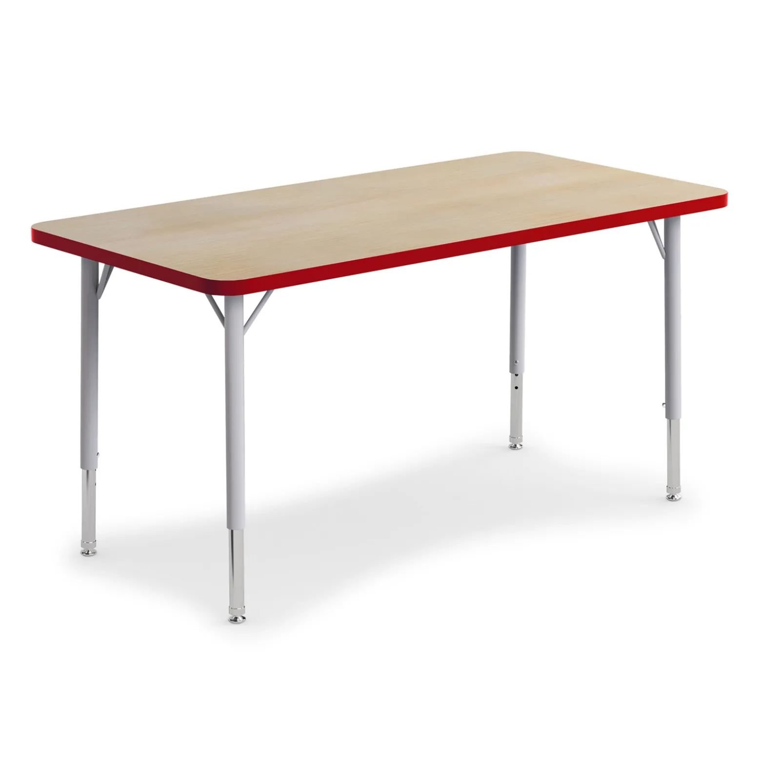 Curriculum Height Adjustable Rectangular Activity Table