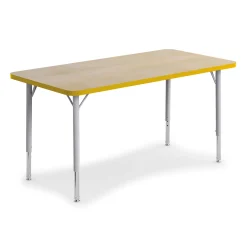 Curriculum Height Adjustable Rectangular Activity Table