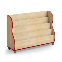 Curriculum Mobile Magazine/Book Rack – 47"W x 31.5”H