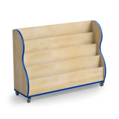 Curriculum Mobile Magazine/Book Rack – 47"W x 31.5”H