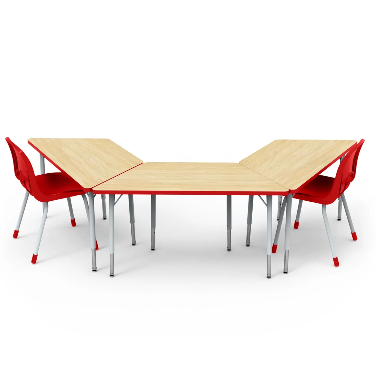 Curriculum Trapezoid Activity Table – 48”W x 20”D