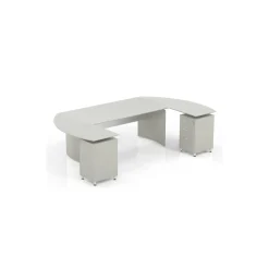 Curved U-Desk - 112"W
