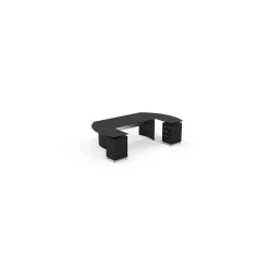 Curved U-Desk - 112"W