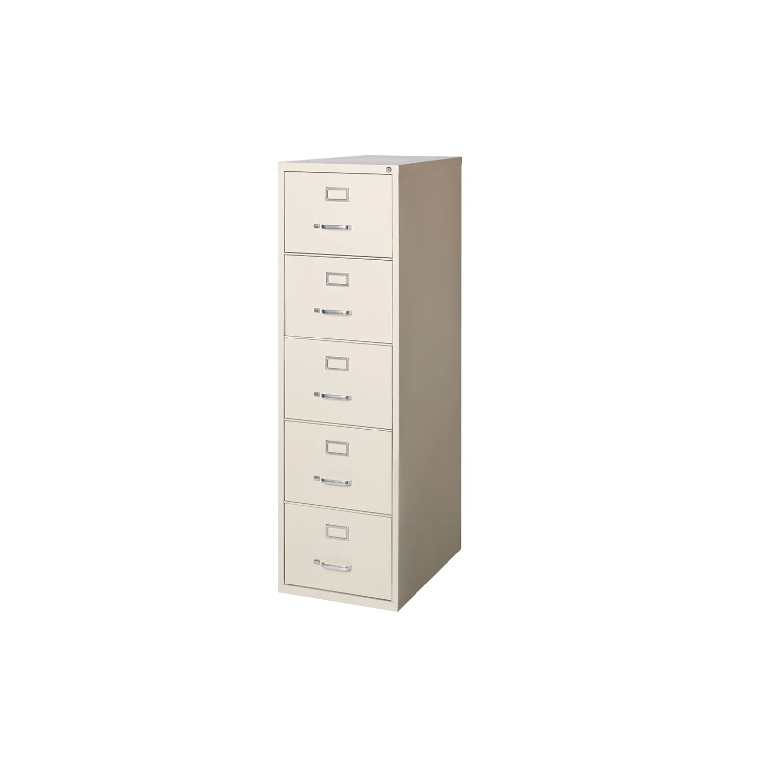 26.5"D Five Drawer Legal Vertical File