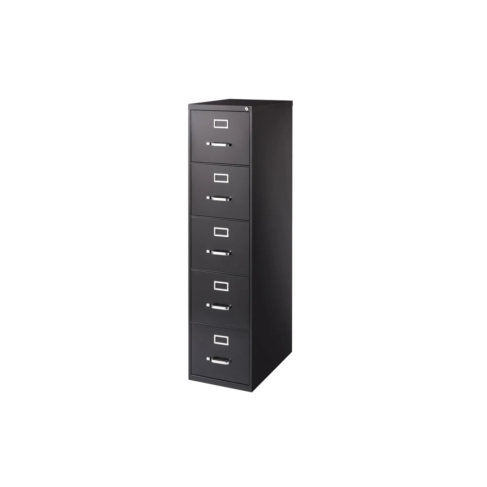 26.5"D Five Drawer Letter Vertical File