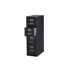 25"D Four Drawer Letter Vertical File