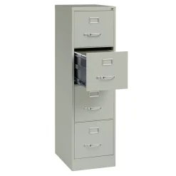 22"D Four Drawer Letter Vertical File