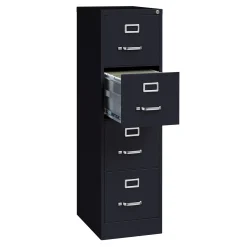 22"D Four Drawer Letter Vertical File