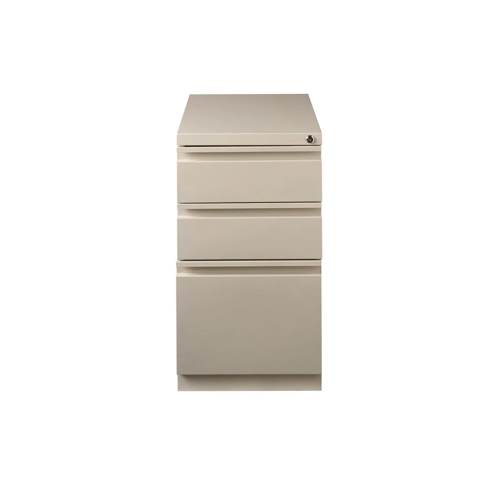 20"D Three Drawer Mobile Pedestal