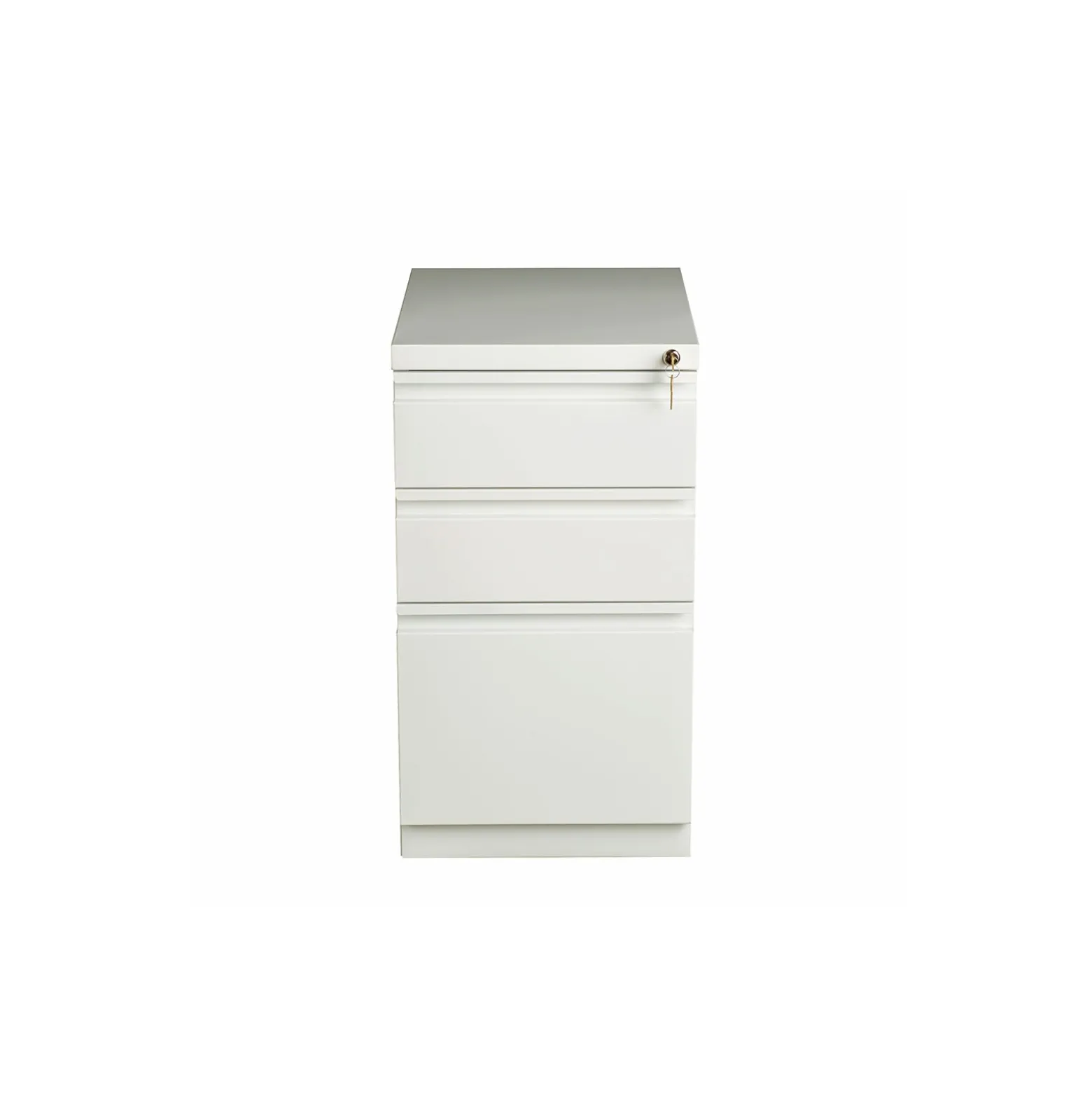 20"D Three Drawer Mobile Pedestal