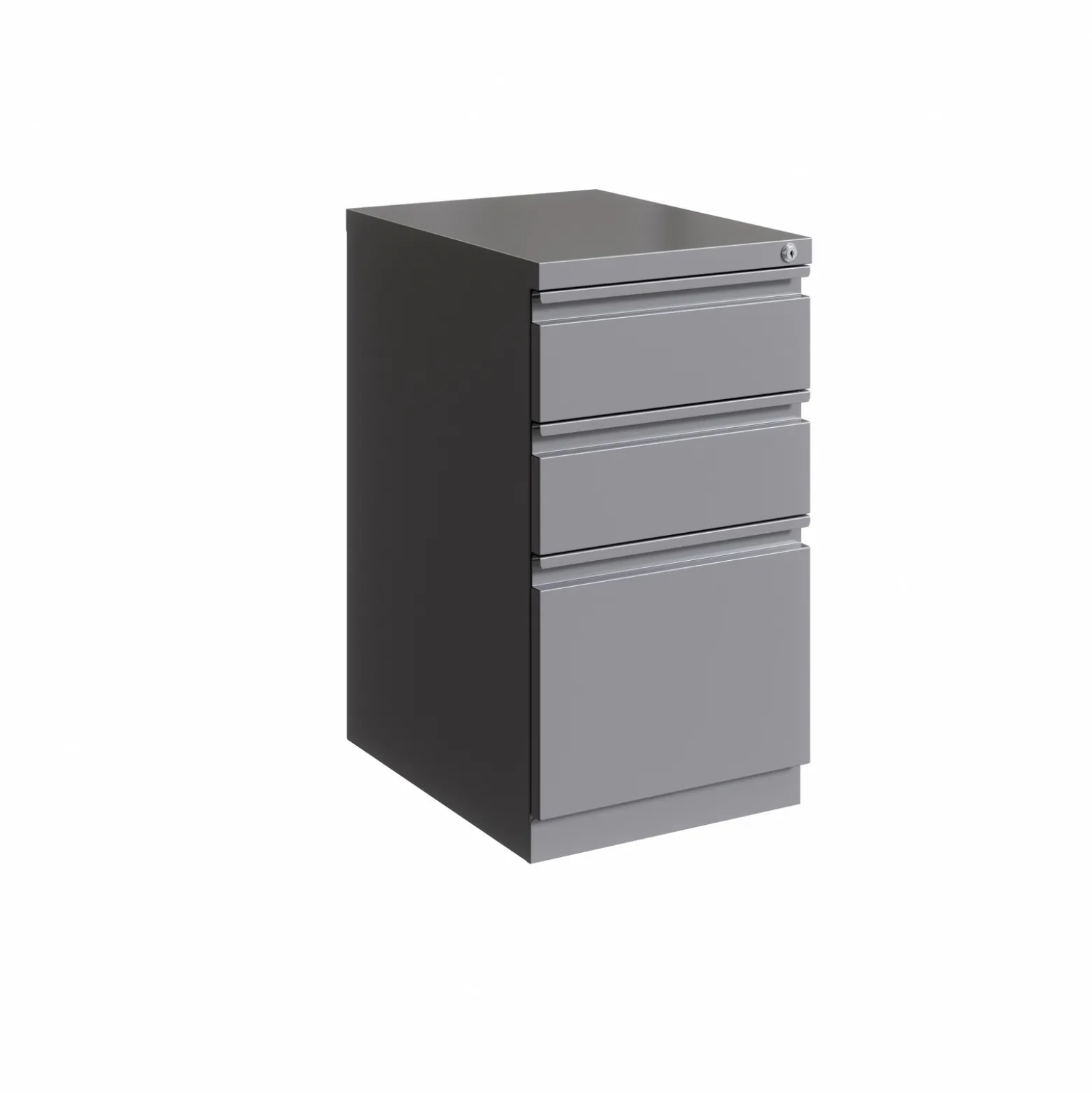 20"D Three Drawer Mobile Pedestal