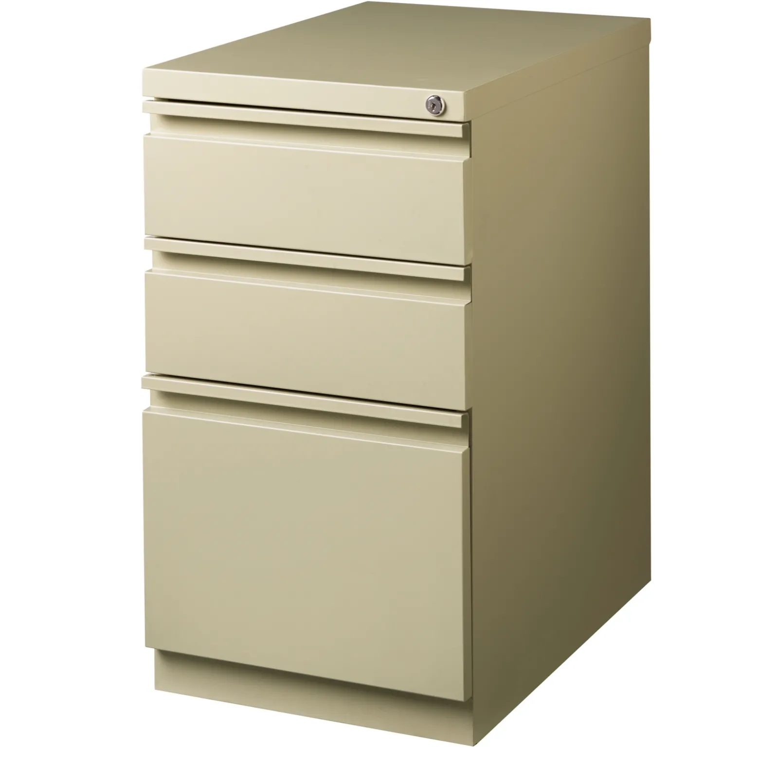 23"D Three Drawer Mobile Pedestal