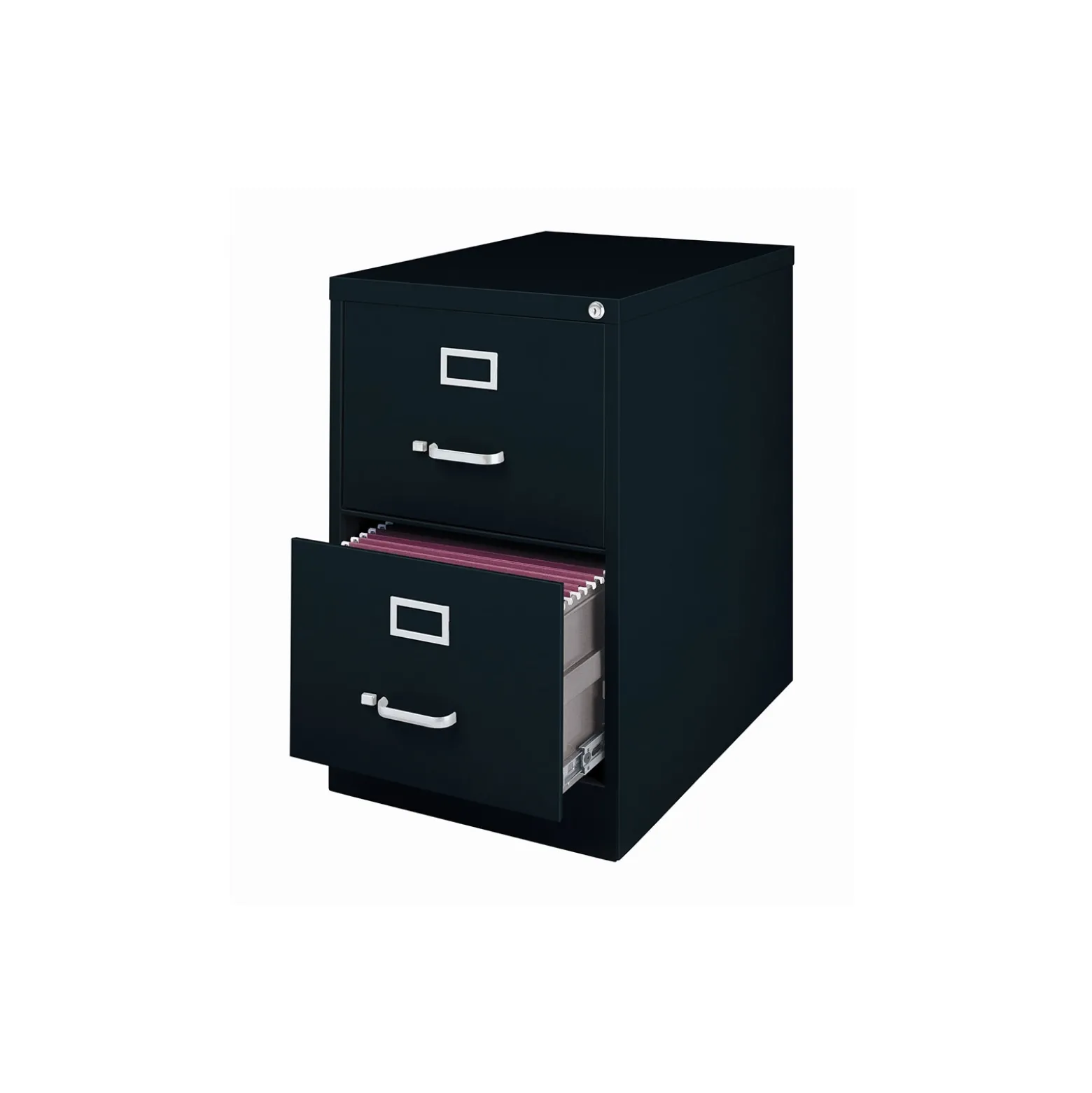 25"D Two Drawer Legal Vertical File
