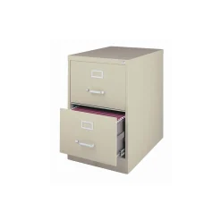 26.5"D Two Drawer Legal Vertical File