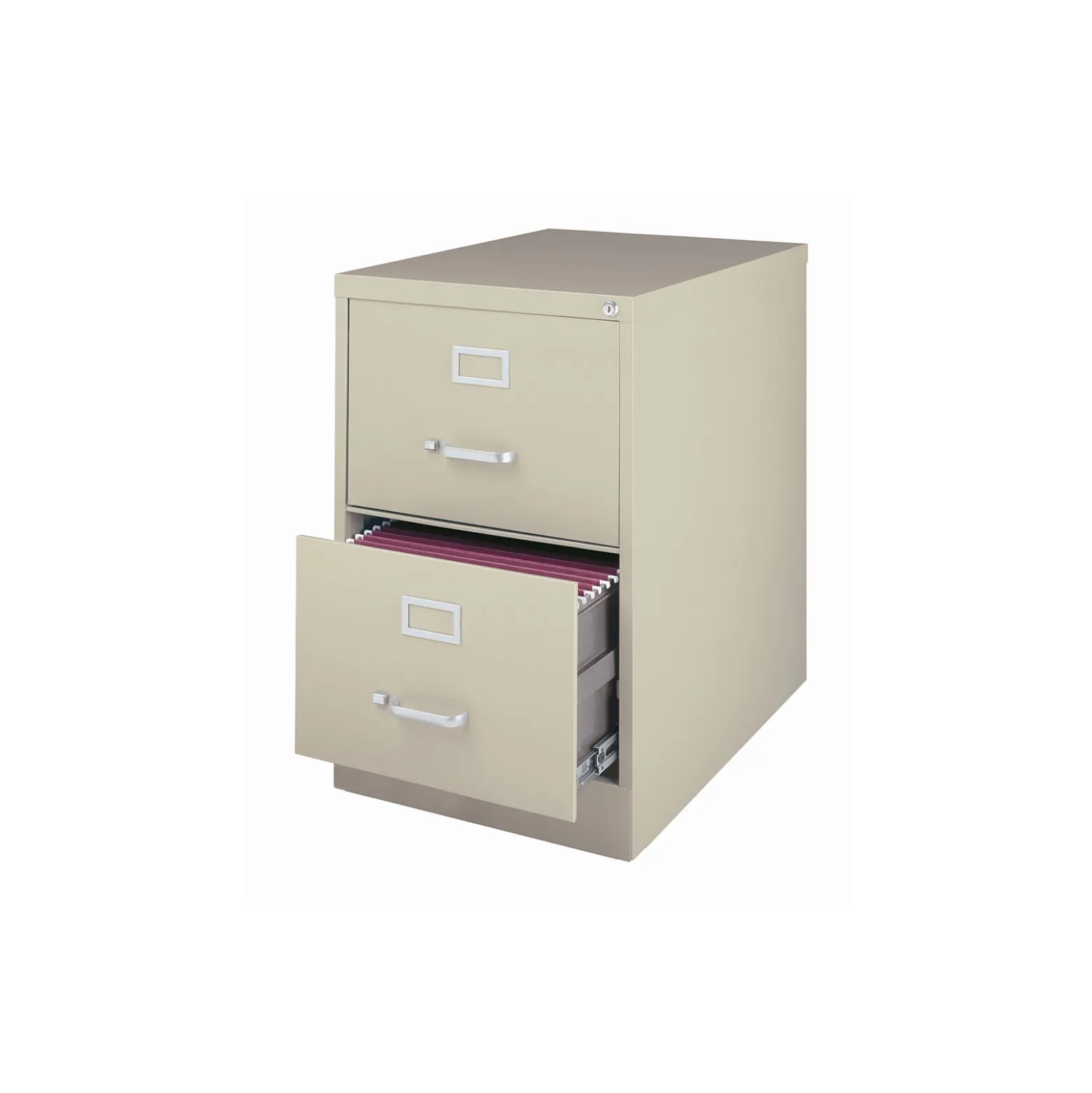 26.5"D Two Drawer Legal Vertical File