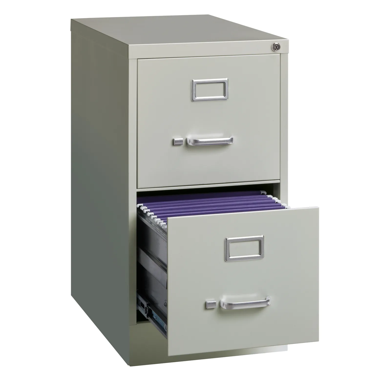 22"D Two Drawer Letter Vertical File