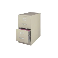 26.5"D Two Drawer Letter Vertical File