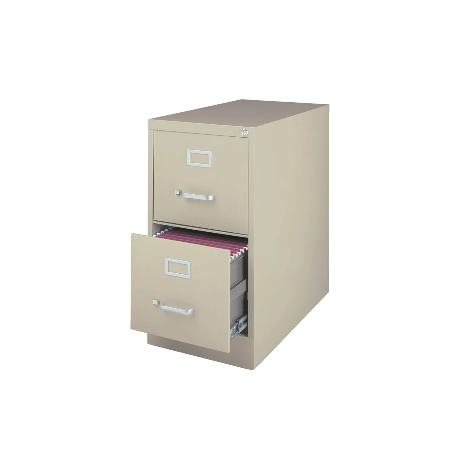 26.5"D Two Drawer Letter Vertical File