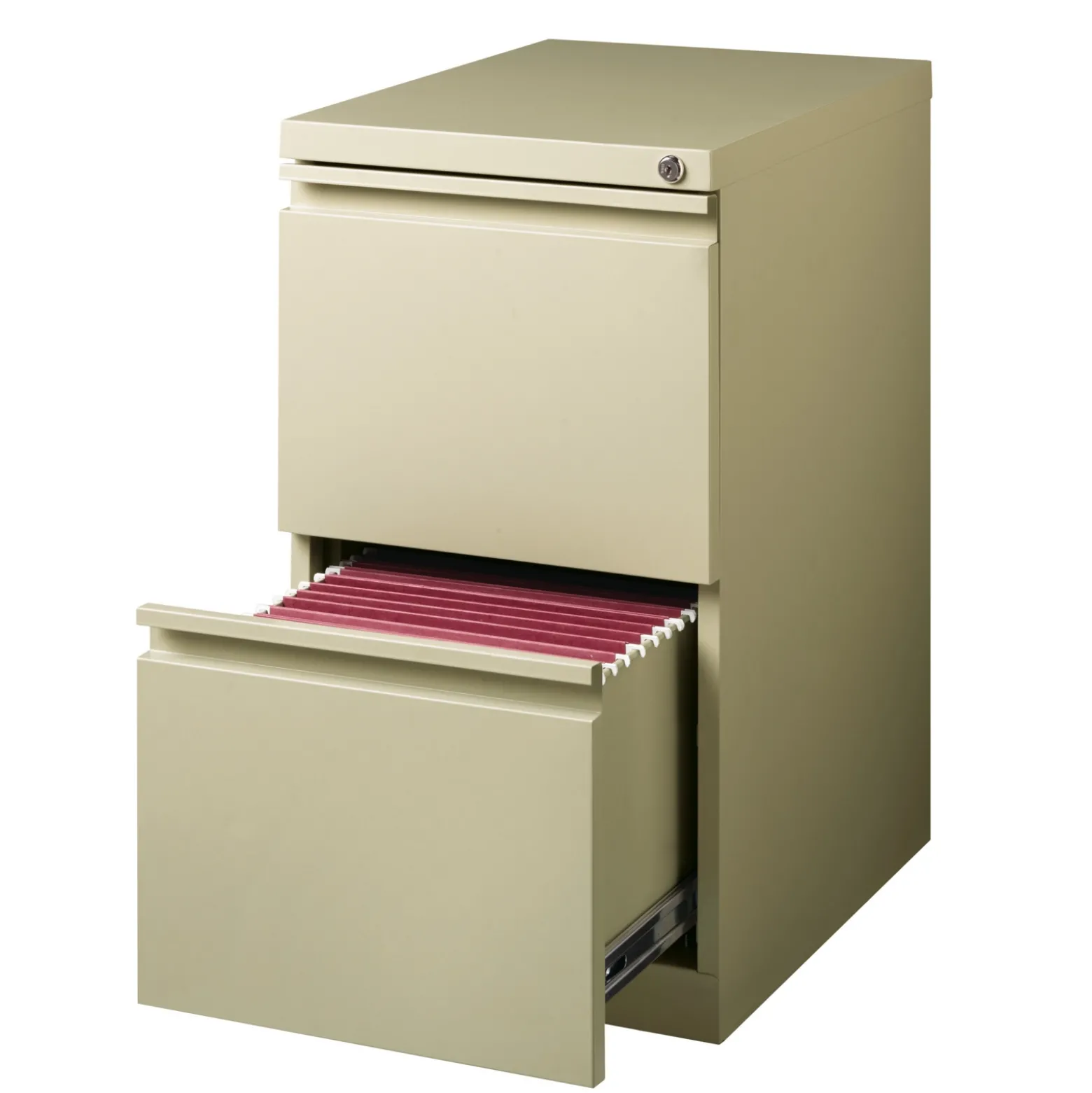 20"D Two Drawer Mobile Pedestal