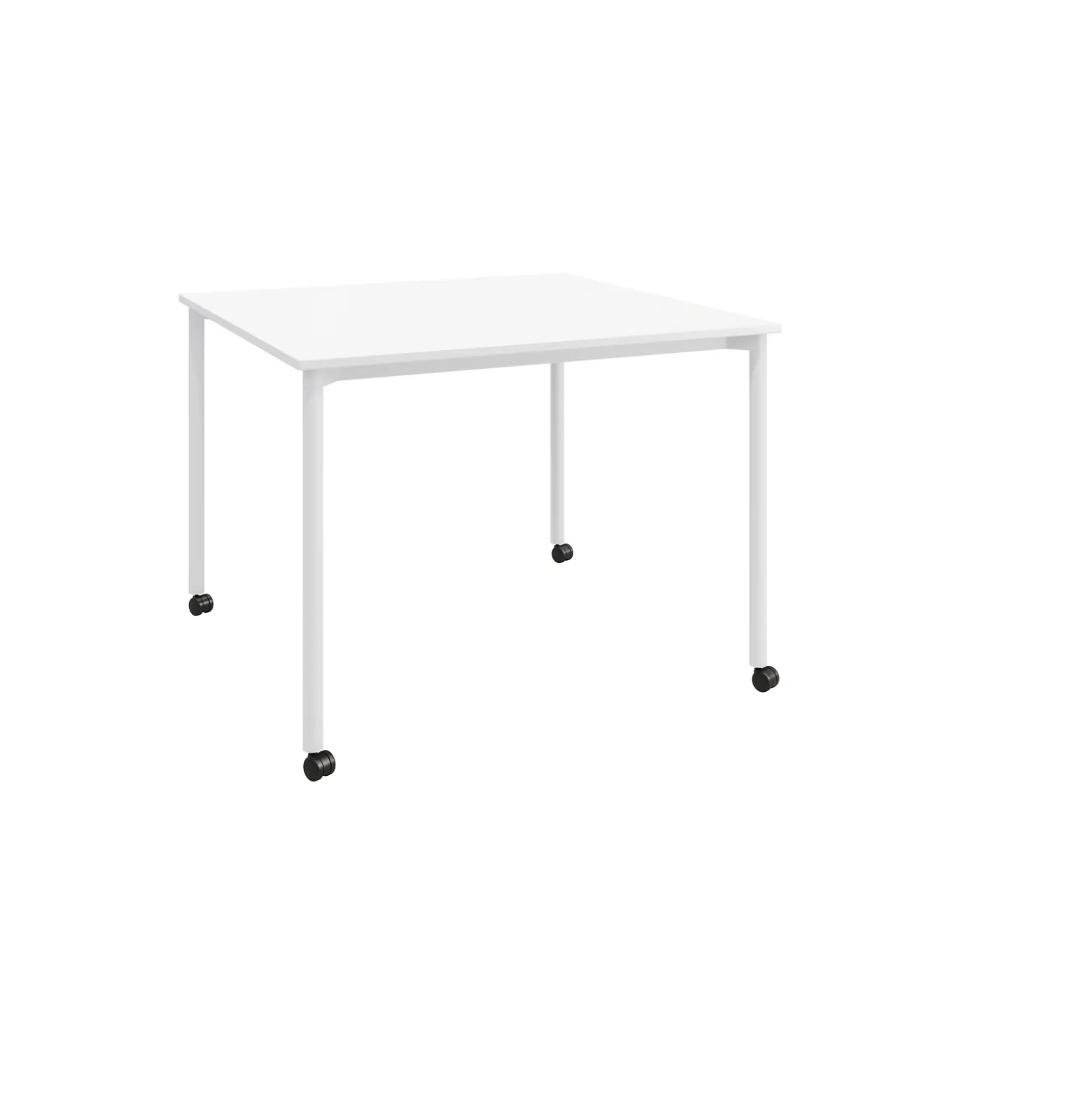 Dailey Table with Casters - 42"Wx42"D