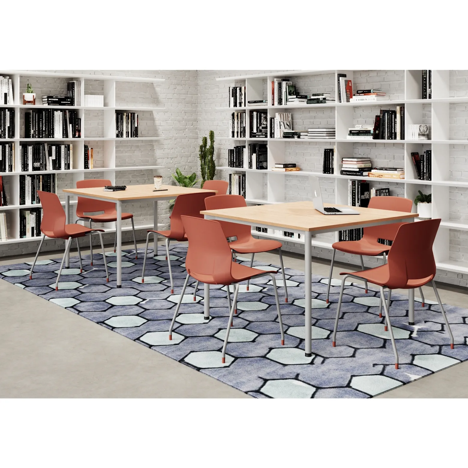 Dailey Table with Glides - 42"Wx42"D