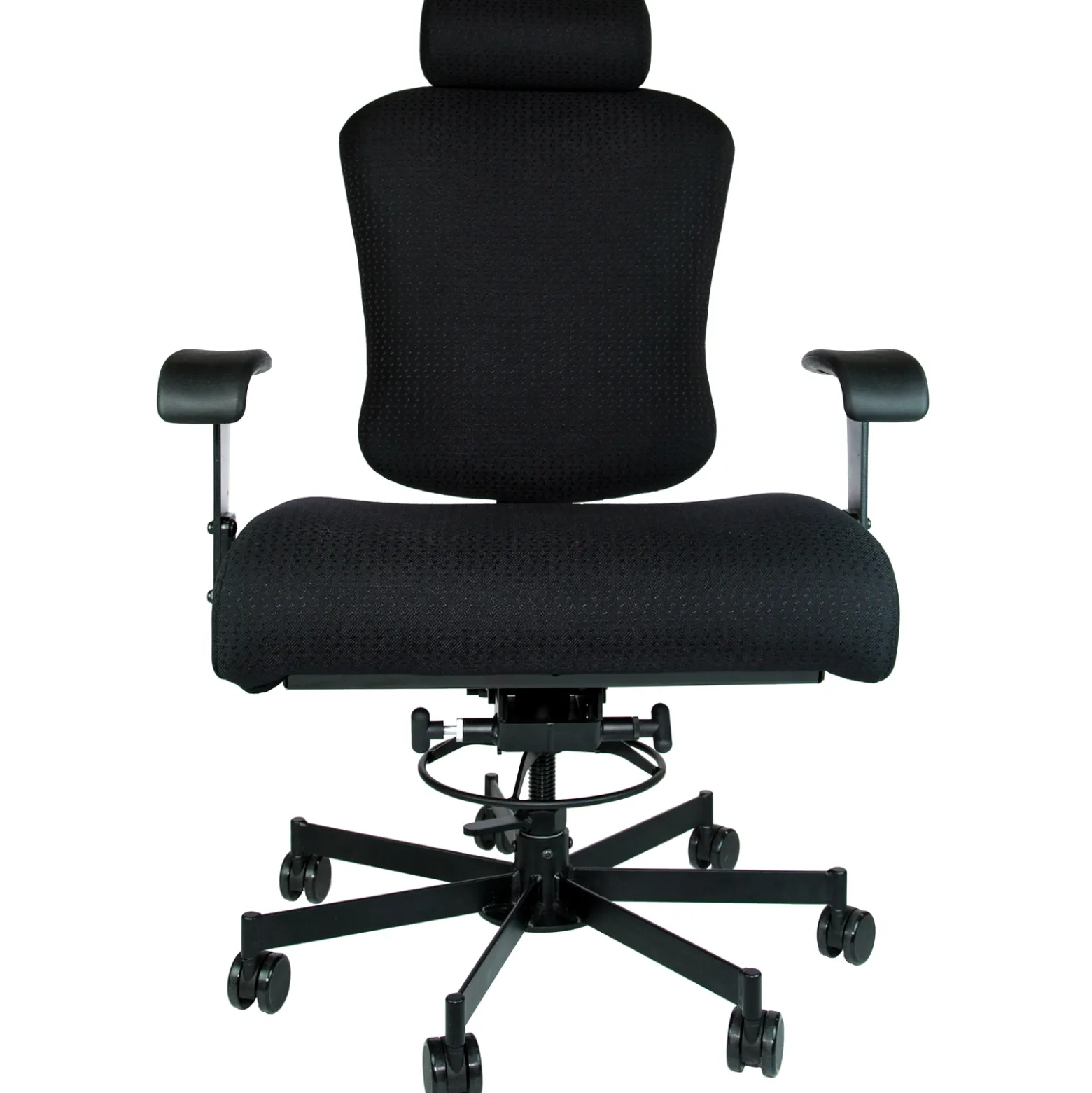 Dauerhaft 24/7 Bariatric Fabric Chair with Headrest