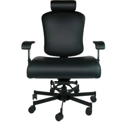 Dauerhaft 24/7 Bariatric Faux Leather Chair with Headrest