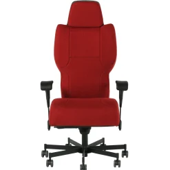 Dauerhaft 24/7 Fabric Chair with Pivot Arms