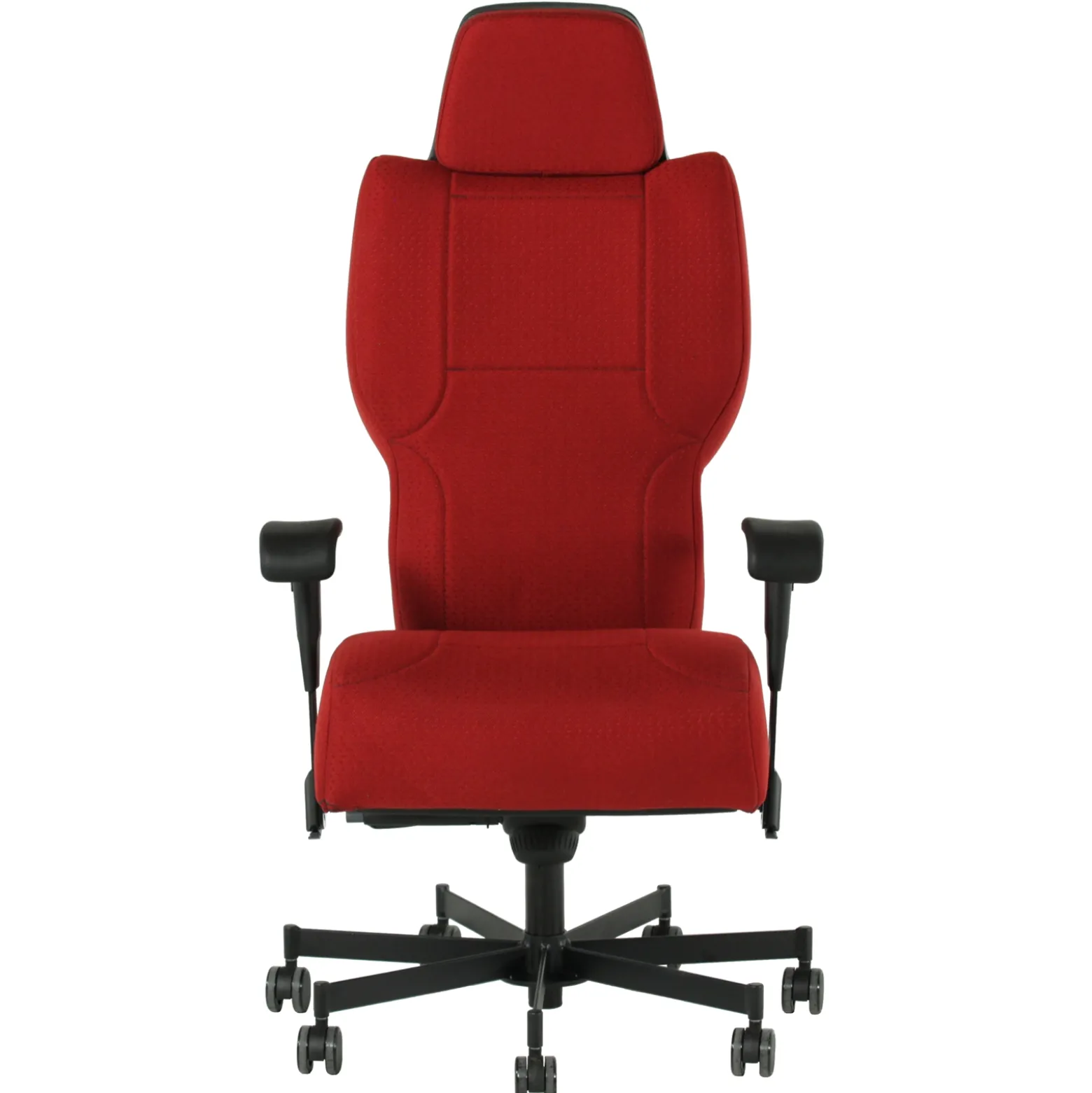 Dauerhaft 24/7 Fabric Chair with Pivot Arms