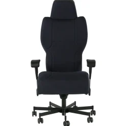 Dauerhaft 24/7 Fabric Chair with Pivot Arms
