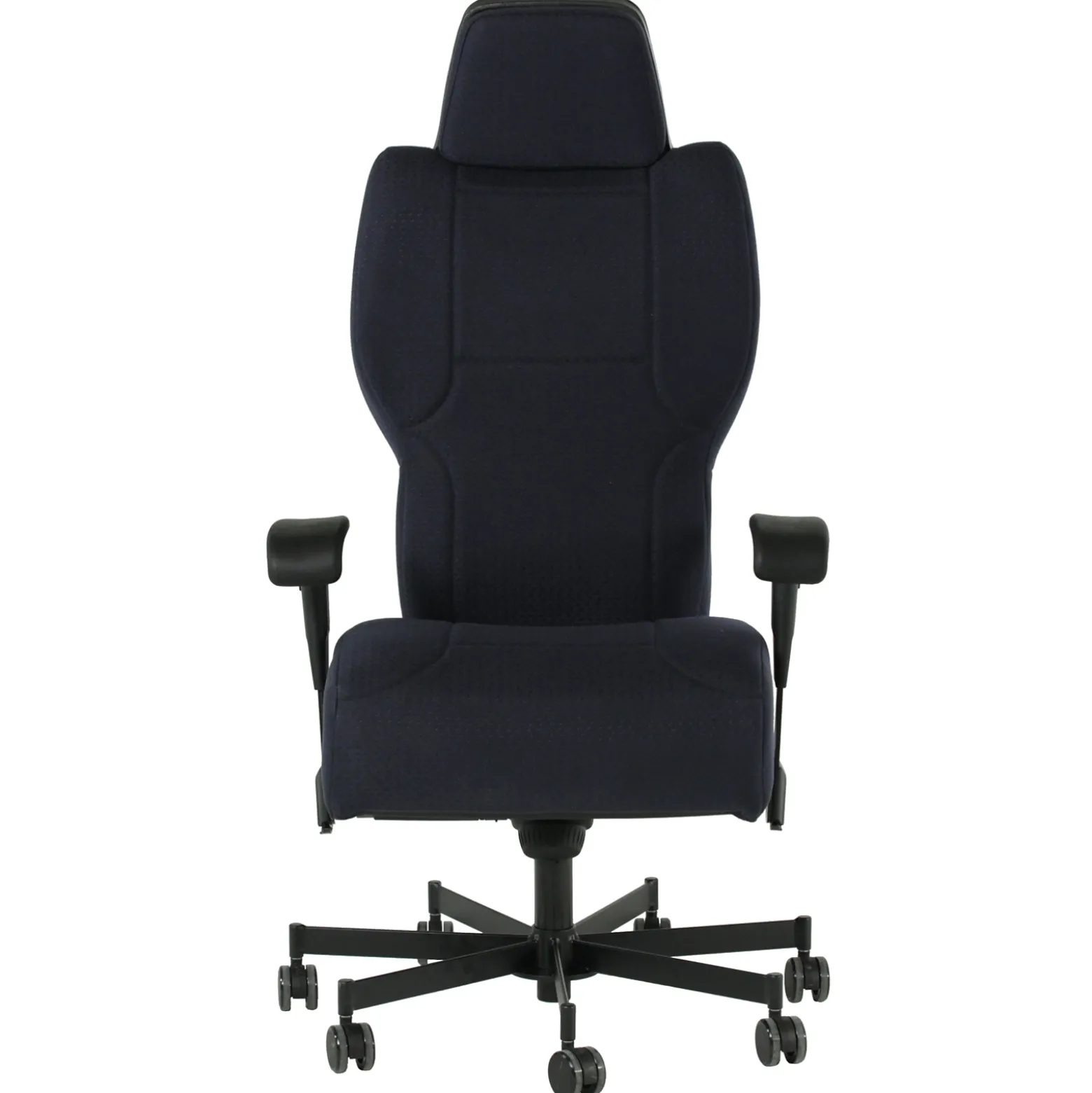 Dauerhaft 24/7 Fabric Chair with Pivot Arms