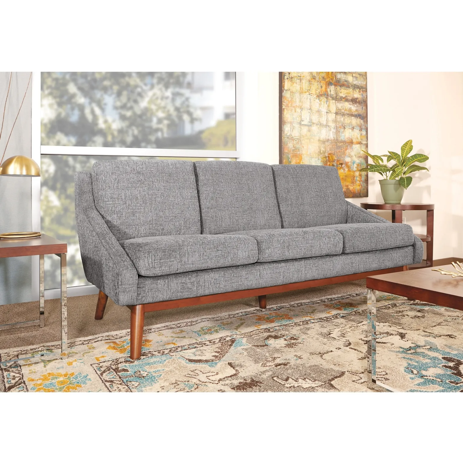 Davenport Mid-Century Modern Sofa