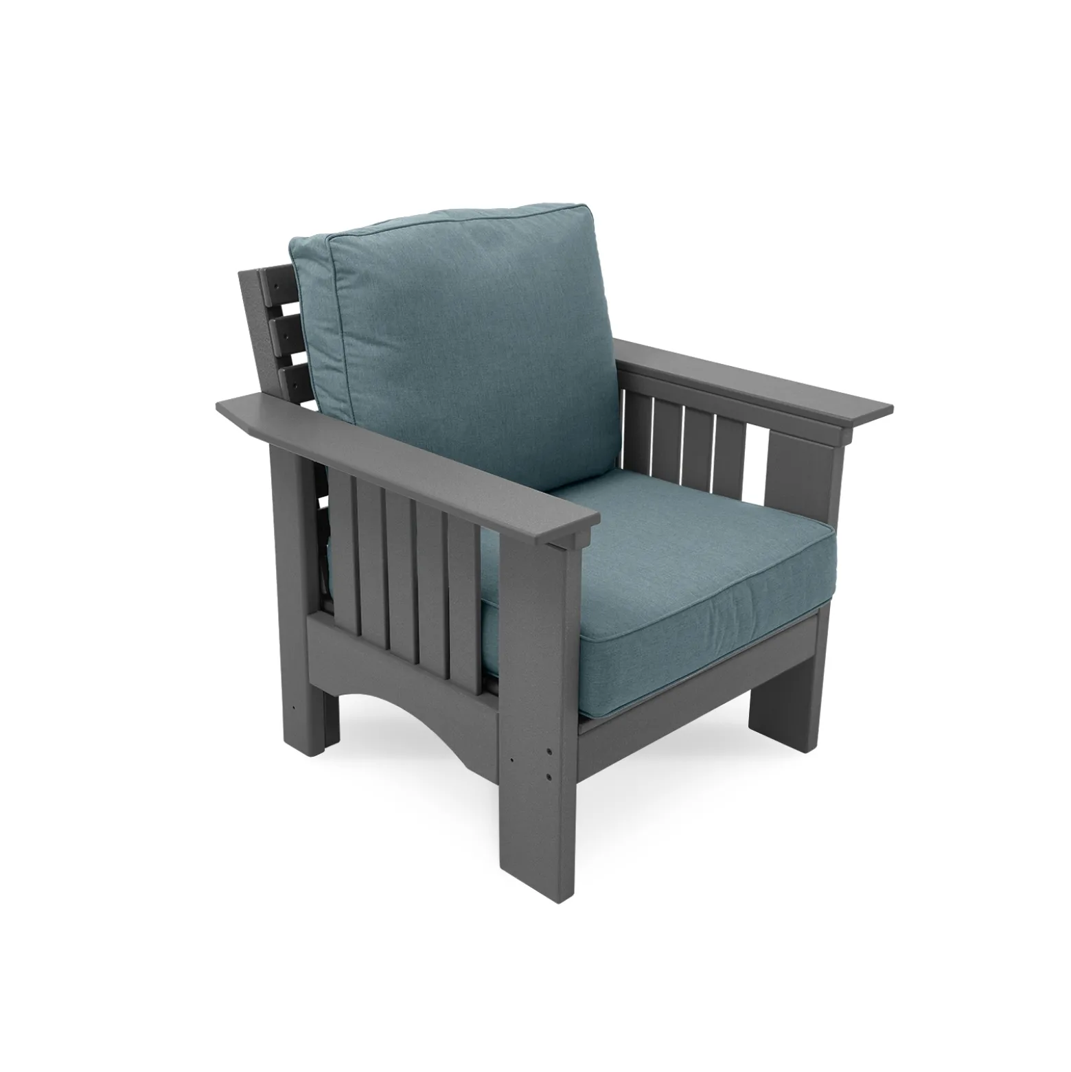 Deep Seat Cushion Chair w/Arms