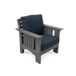 Deep Seat Cushion Chair w/Arms