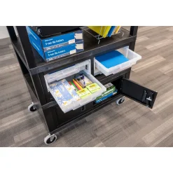Deluxe AV Mobile Storage Cart