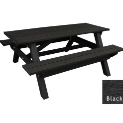 Deluxe Recycled Plastic Picnic Table - 72"W x 61"D