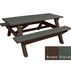 Deluxe Recycled Plastic Picnic Table - 72
