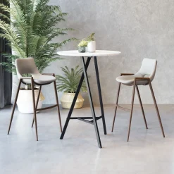 Desi Upholstered Barstool - Set of Two