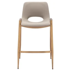 Desi Upholstered Counter Stool - Set of Two