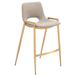 Desi Upholstered Counter Stool - Set of Two