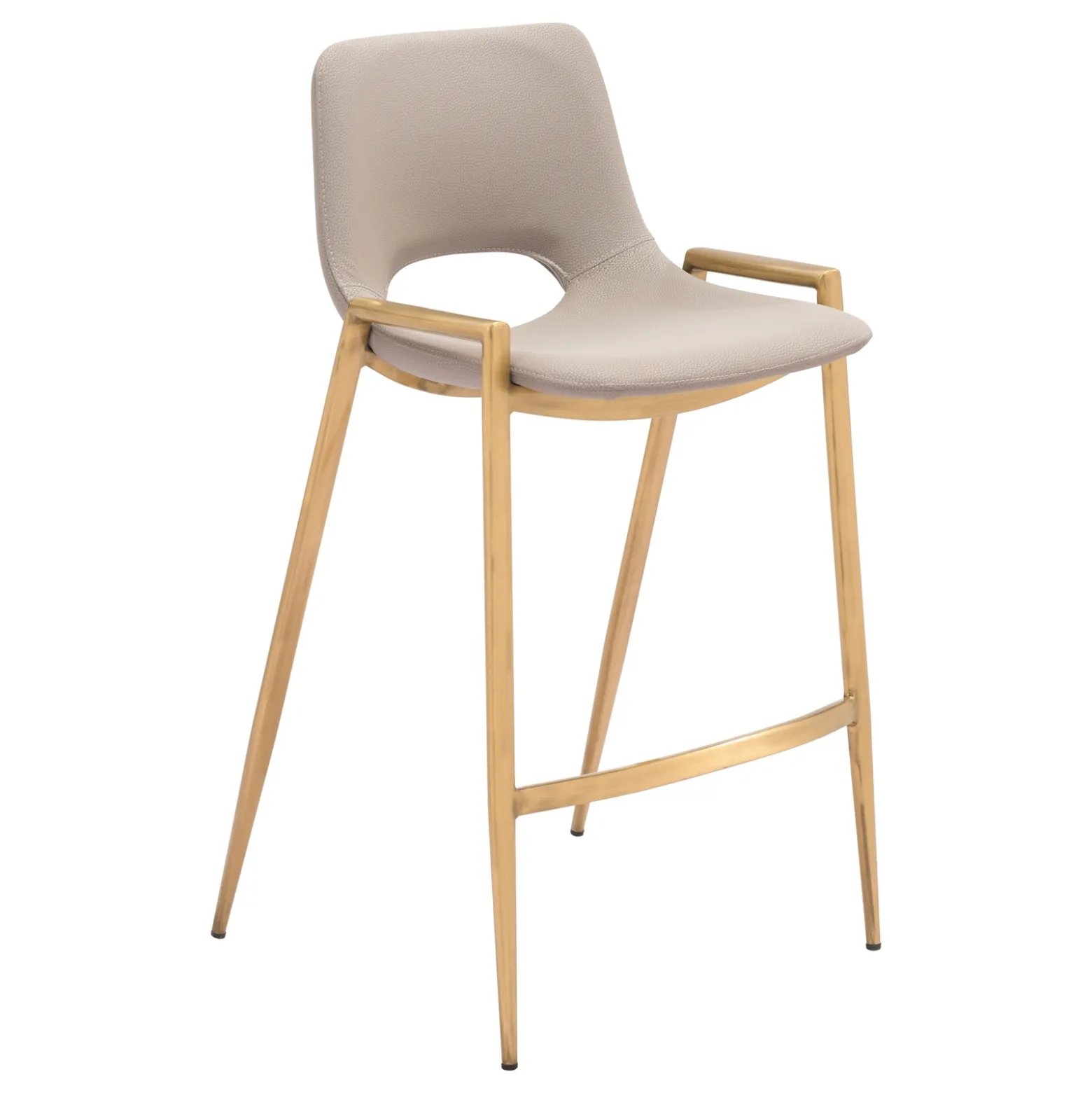 Desi Upholstered Counter Stool - Set of Two