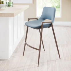 Desi Upholstered Counter Stool - Set of Two