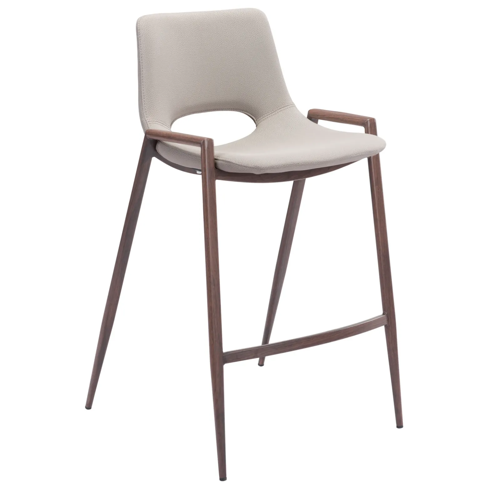 Desi Upholstered Counter Stool - Set of Two