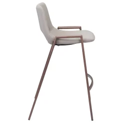 Desi Upholstered Counter Stool - Set of Two