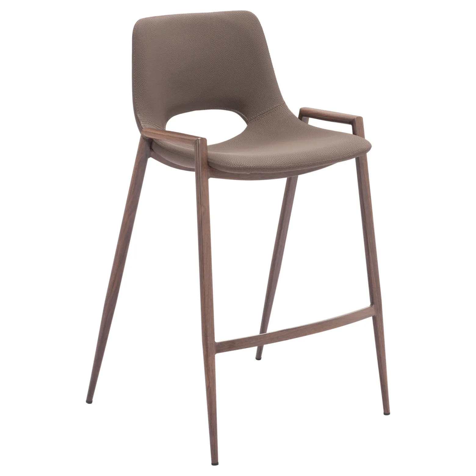 Desi Upholstered Counter Stool - Set of Two