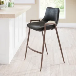 Desi Upholstered Counter Stool - Set of Two