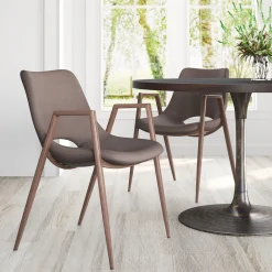 Desi Upholstered Dining Chair - Set of Two