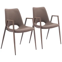 Desi Upholstered Dining Chair - Set of Two