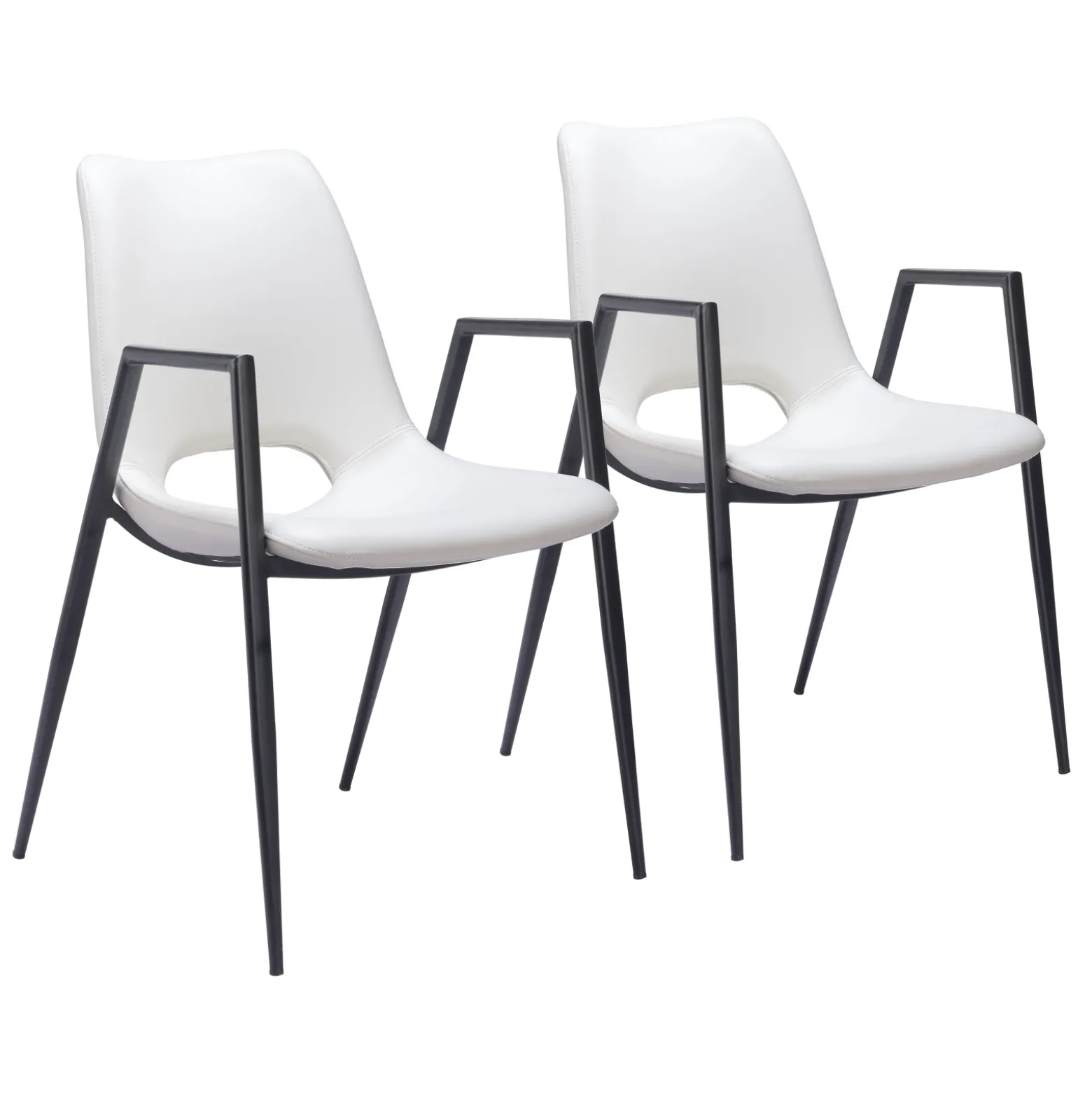 Desi Upholstered Dining Chair - Set of Two