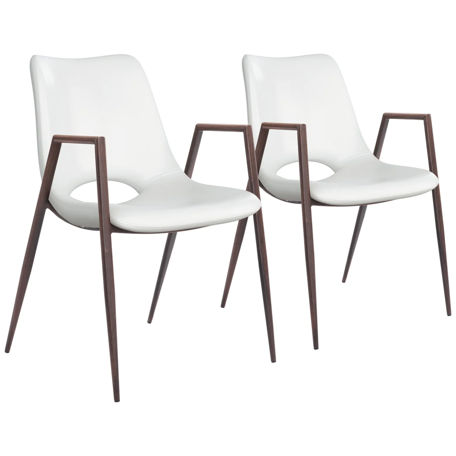 Desi Upholstered Dining Chair - Set of Two